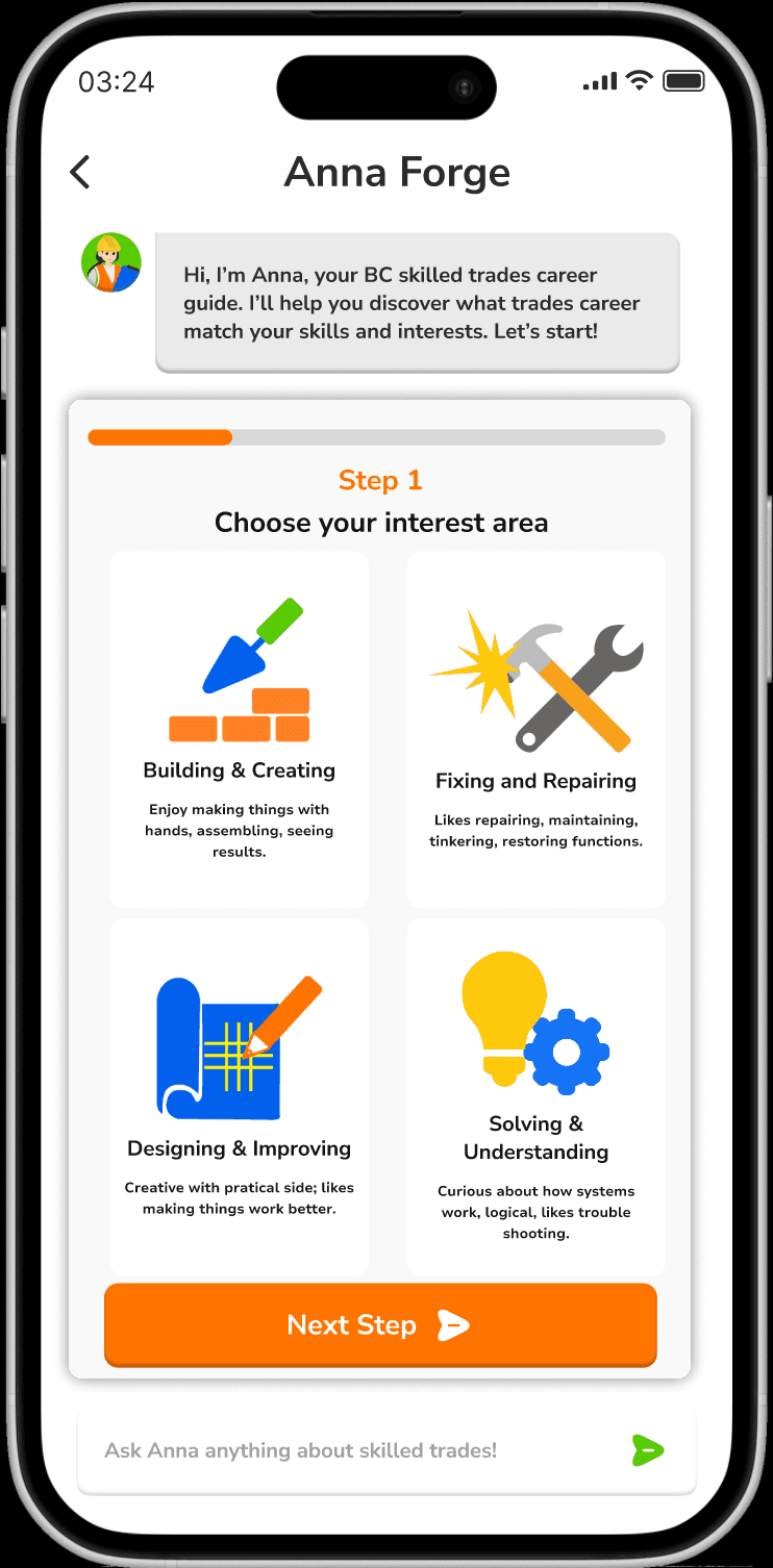 Forge mobile preview